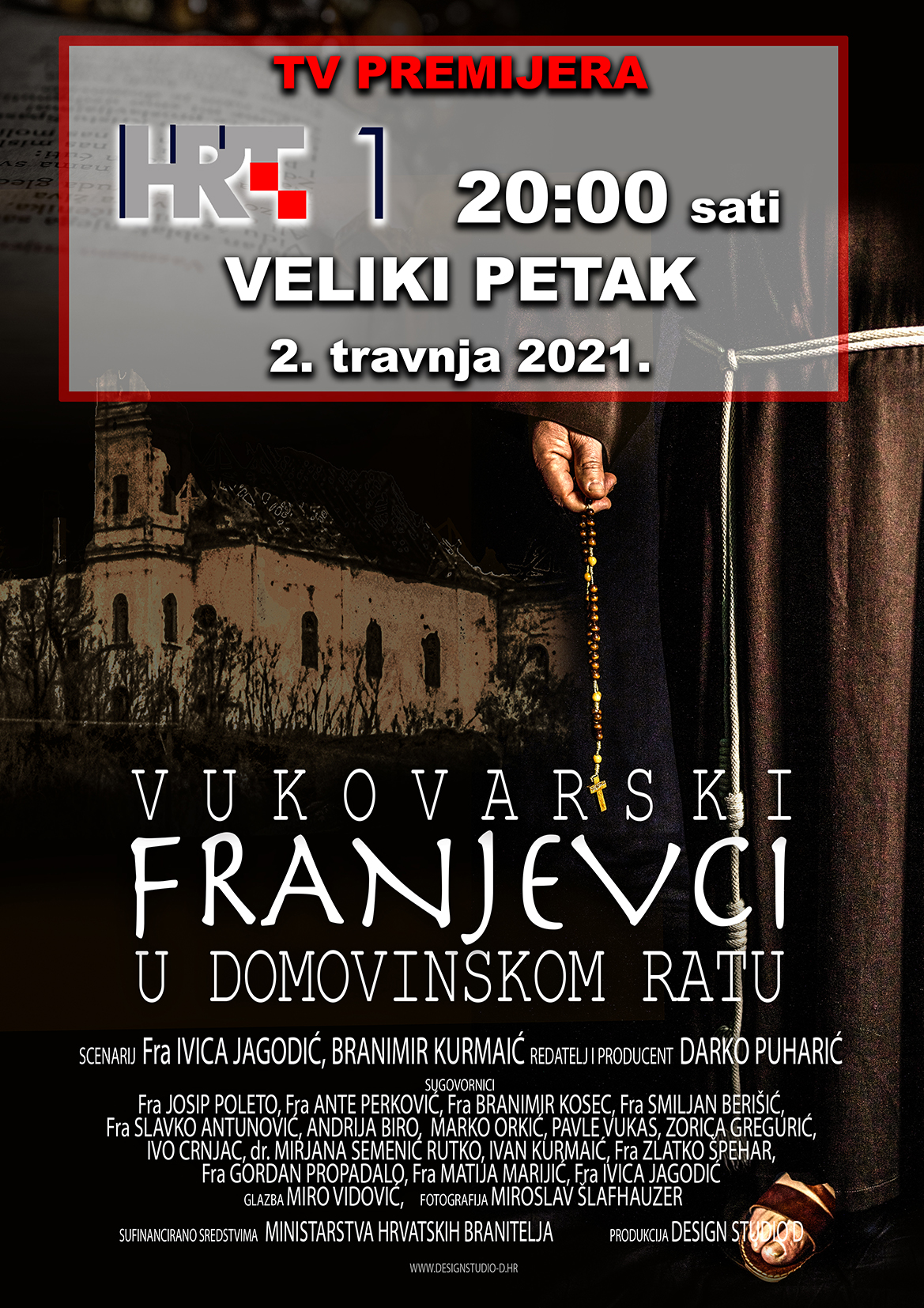 Najava dokumentarnog filma “Vukovarski franjevci u Domovinskom ratu”