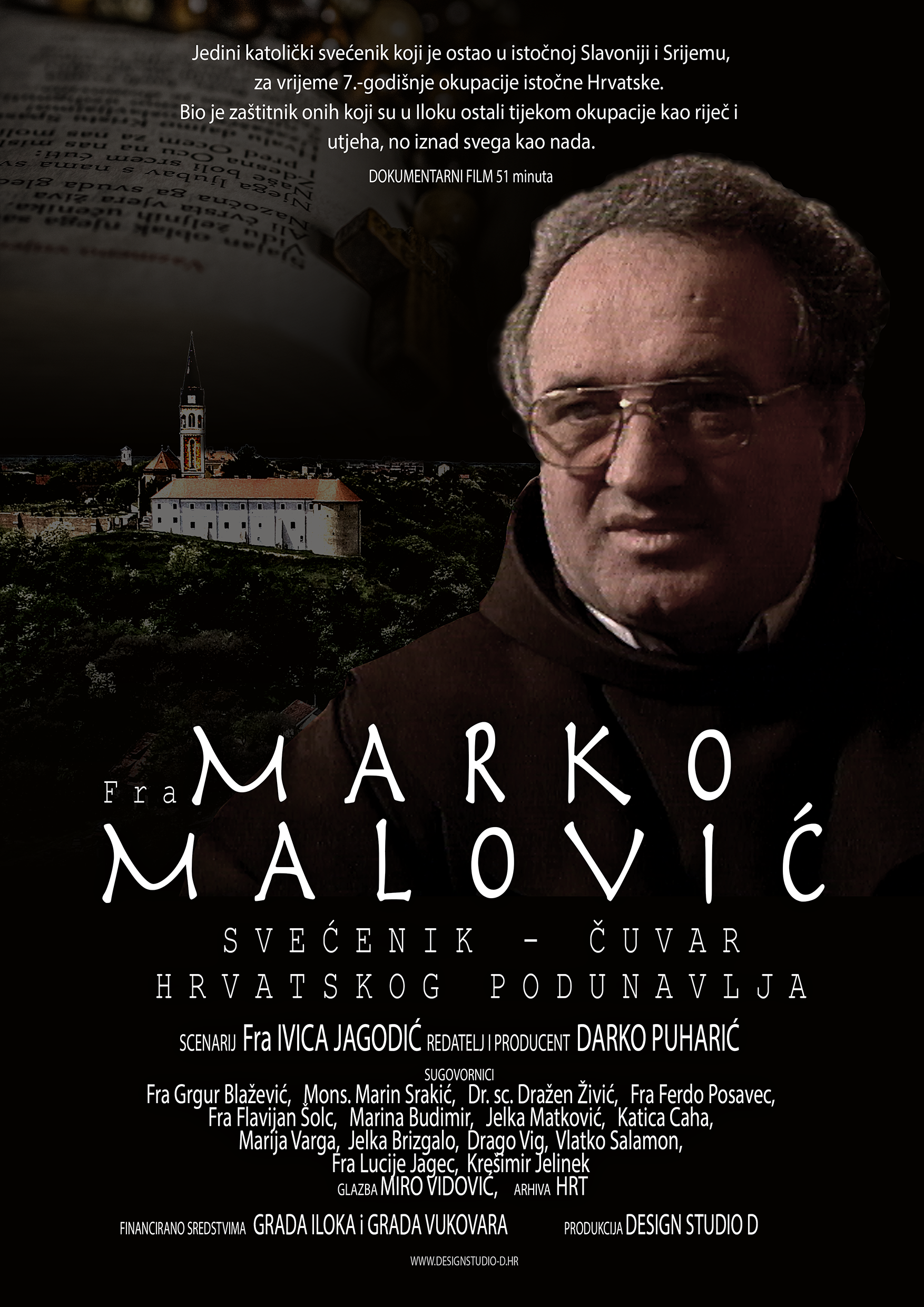 Premijera filma o fra Marku Maloviću: “Svećenik – čuvar hrvatskog podunavlja”