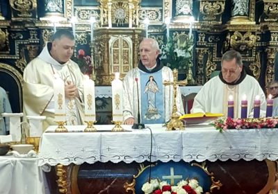 Zlatomisničko slavlje trojice franjevaca u Krapini