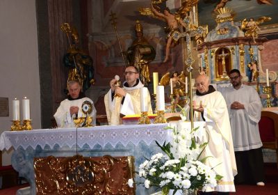 Obred preminuća sv. Franje u Slavonskom Brodu