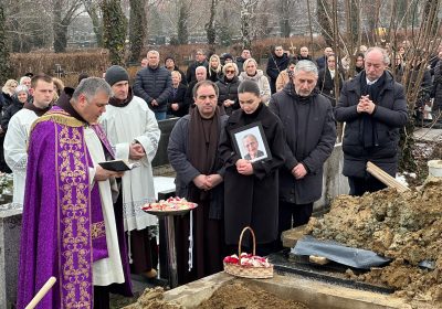 Sprovod Regine Matić, majke našega fra Ivana