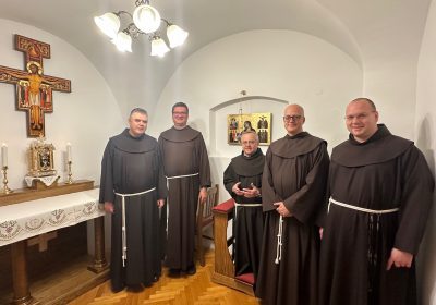 Blagoslov samostanske kapele u Vukovaru