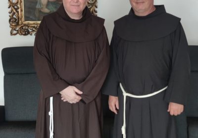 Fra Ivica Pečnik u posjetu Provincijalatu