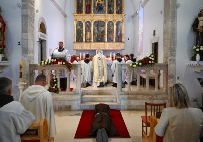 Fra Antonio Bašić položio svečane zavjete