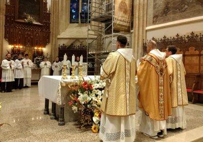 Svečana misna proslava blagdana sv. Franje Asiškoga u franjevačkoj crkvi na Kaptolu